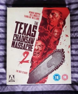 The Texas Chainsaw Massacre 2 Limited Edition Horror Blu Ray With Slipcover - Imagen 1 de 10