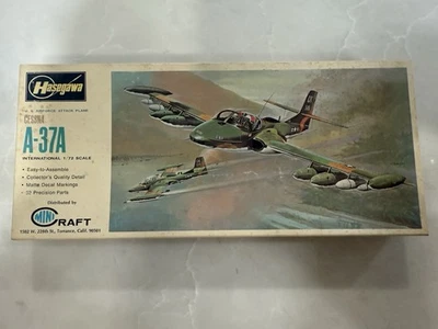 Hasegawa Minicraft Cessna A-37A Model Kit 1/72 SCALE  JS-036 - FRE SHIPPING - Image 1 of 4