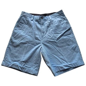 Nautica The Deck Shorts Mens Size 32 Classic Fit 8" Inseam Light Blue Preppy - Picture 1 of 12