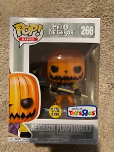 Funko Pop - Hello Neighbor - Neighbor Pumpkinhead Toys R Us Exclusivo - Imagen 1 de 1