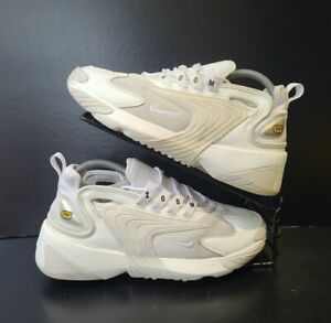 Nike Air ZM Zoom 2000 2K AO0354-101 White Running Gym Trainers Shoes UK 6.5
