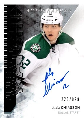 Alex Chiasson - 2013-14 SP Authentic Future Watch Auto 220/999 Card #298 - Stars - Image 1 of 2