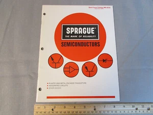 Catálogo Sprague Semiconductors Forma Corta WR-167A 1977 53pp - Imagen 1 de 1