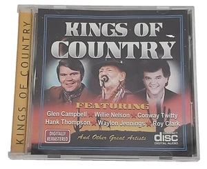Kings of Country CD Glen Campbell Willie Nelson Roy Clark Conway Twitty - Picture 1 of 6