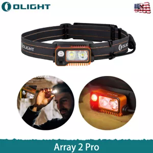 Olight Array 2 Pro Headlamp Bike Flashlight Outdoor USB Type-C Charging Compact - Picture 1 of 8
