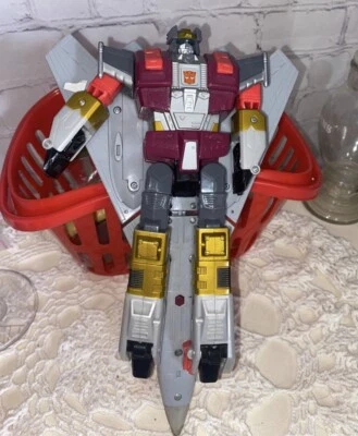 TRANSFORMERS Silverbolt Universe 2008 Ultra Class BOLT 25 PLANE LIGHTS SOUND Toy - Image 1 of 4