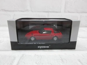1:43 Kyosho Mazda Savanna RX-7 SA22C Red Model Car Diecast Model Car - Picture 1 of 6