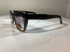 Women's designer sunglasses with multicolor frame and purple tinted lenses - Picture 1 of 5