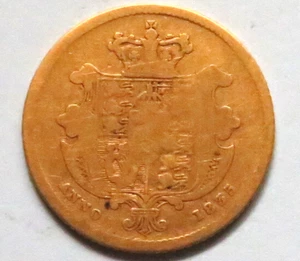 Great Britain. 1835 William 1111 - Half Sovereign.. F/VG - Picture 1 of 2