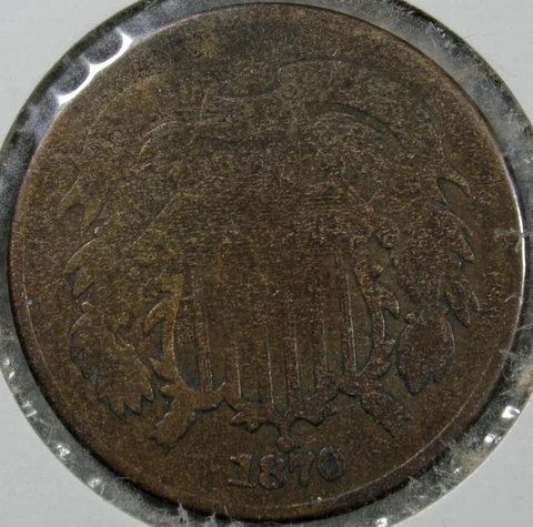 1870 2 CENT (419) Cover