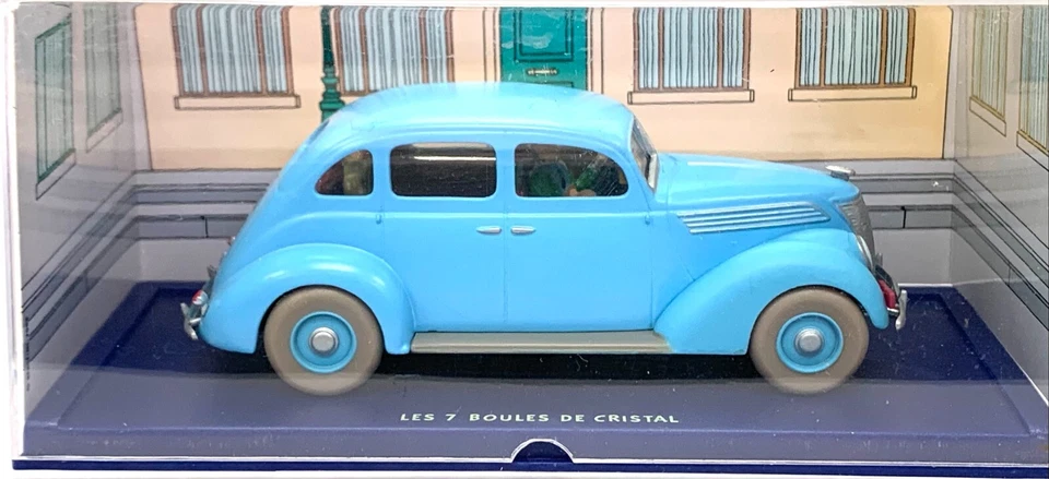 Atlas 1/43 Macchinine Turchese Tintin - I 7 Bocce Da Cristallo - Immagine 1 di 1