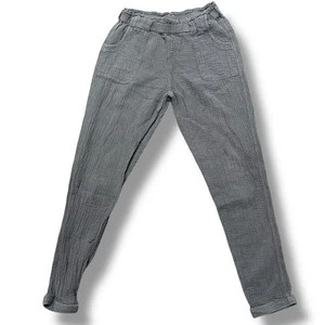 Cat & Jack Girls Joggers Sweat Pants Gray Textured Cotton XL 14 16 - Picture 1 of 5