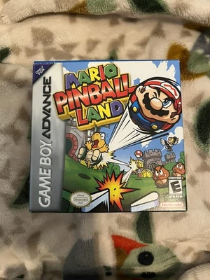 Mario Pinball Land Nintendo GameBoy Advance GBA CIB Completo Foto 1 de 4