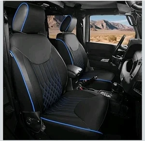 for Jeep Wrangler Seat Covers 4 Door JK 2013 2014 2015 2016 2017 Custom Seat... - Bild 1 von 8