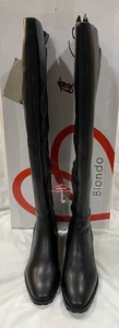 Blondo Sierra Waterproof Over-The-Knee Boots, Black, Women's 8 M - Picture 1 of 8