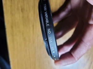 Tiffen 77mm Variable ND Filter USA Neutral Density Lens Filter w/ Case - Picture 1 of 5