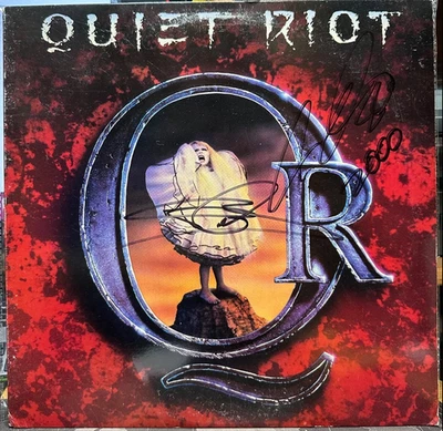 SIGNED Quiet Riot – Quiet Riot - VG+ LP Record 1988 Pacha USA Vinyl - Image 1 of 2