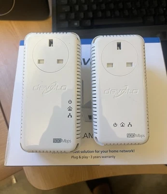 Devolo dLAN 500 AVtriple+ (MT2410) & dLAN 500 AVplus Powerline Adapters (MT2164) - Image 1 of 4