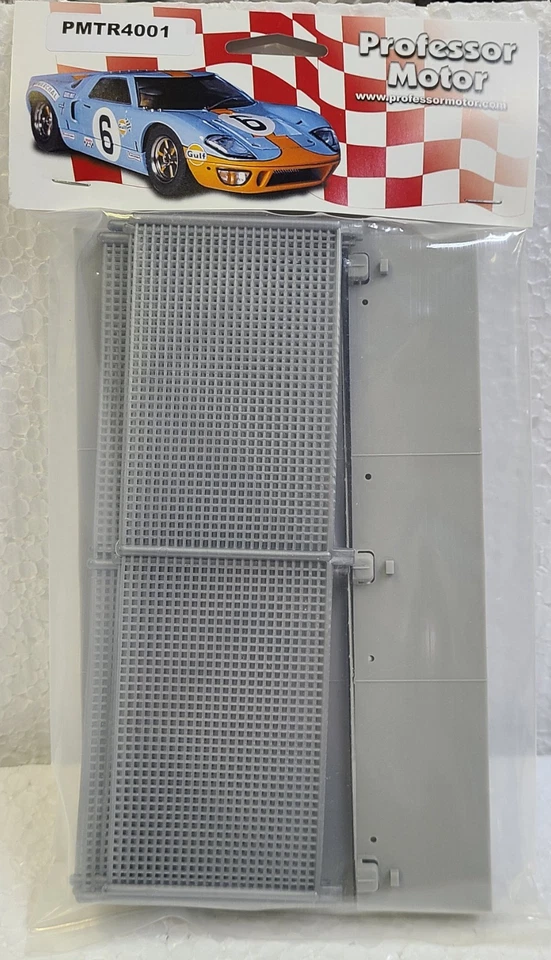PMTR4001 6 Piezas de Barandilla Carrera / Valla de Seguridad 1/32 Ranura Coche Accesorio Foto 1 de 2