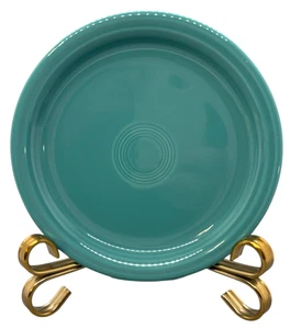 Fiestaware Bistro Coupe 7 1/4 Inch Salad Plate New Turquoise Aegean Classic - Picture 1 of 2