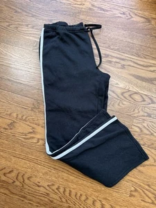 Hollister schwarze Jogginghose mit seitlichen weißen Streifen Gr. M - Bild 1 von 3
