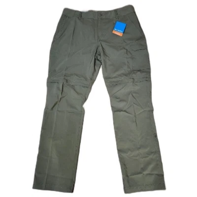 Pantalones utilitarios convertibles Columbia Silver Ridge para mujer - talla 14 - verde oliva  Foto 1 de 4