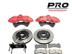 PRO Performance Big Brake Kit Front GT6 Callipers & Slotted Discs Toyota 86 BRZ - Picture 1 of 2