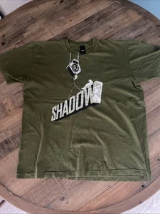 Dj Shadow & Obey Public Works Reconstruction Dark Green T-shirt. 2of6 Size XL - Picture 1 of 8