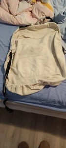 Hoppediz Fleece Cover Beige/Weiß - Bild 1 von 3