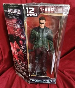 Modellino Mcfarlane Terminator 3 Rise Of The Machines T-850 Terminator 12" FUNZIONANTE - Foto 1 di 24