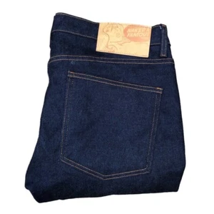 Naked & Famous Jeans Size 36 Dark Indigo Stretch Denim - Picture 1 of 7