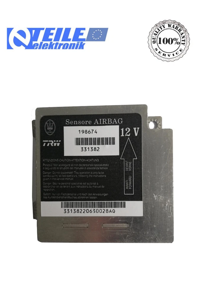 ⭐ Centralina / ECU Maserati 198674 TRW 331382 - Immagine 1 di 1