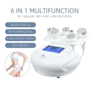 6in 1 120K Cavitation RF Ultrasonic Vacuum Slimming Machine Weight Loss Body 5D - Picture 1 of 15