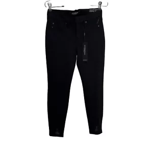 Liverpool Black Knit Skinny Pants Womens Size 2/26 Stretch Casual-Formal New $99 - Picture 1 of 18