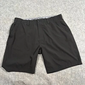 Denali Herren Bermuda Shorts Gr. 40 schwarz vorne flach Gürtelschlaufen Stretchbund - Bild 1 von 8