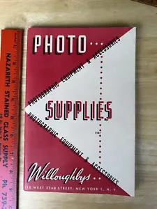 VINTAGE KAMERA FOTO ANGEBOT KATALOG WALT DISNEY PROJEKTIONSFILM WILLOUGHBYS 1947 - Bild 1 von 20