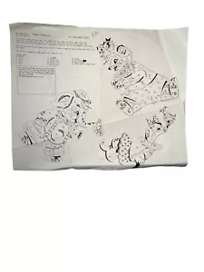 Tri-Chem Un-Painted Pictures For Painting 7734 Giant 6 Circus Animal Cutouts - Picture 1 of 12