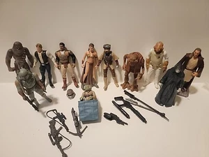 star wars action figures 11 ACTION FIGURES W/accessories - Picture 1 of 2