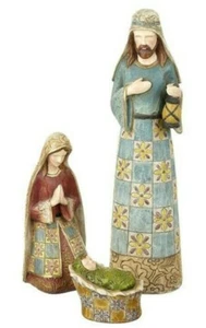 Stylish Nativity Set - 3 pieces - 29cm tall - UCC010 - Picture 1 of 4