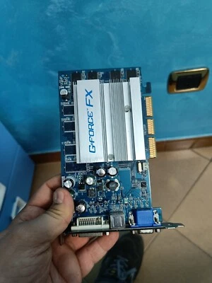 Scheda Grafica Club3D Nvidia Geforce Fx 5200 128MB CGN-348TVD-1 AGP - Immagine 1 di 3