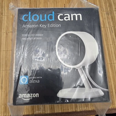 NEW (sealed) Amazon Cloud Cam 1080p HD Indoor Security Camera Key Edition - Image 1 of 4