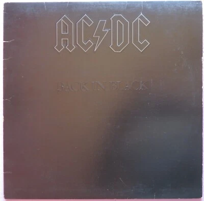 AC/DC - BACK IN BLACK - US LP  1980 VG++/EX - Immagine 1 di 4