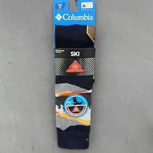 Columbia Ski Socks Men's Med US 6-9 Long Hiking (thermal Reflective Omni-heat) - Picture 1 of 2
