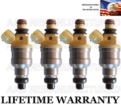 Juego mejorado de 4 inyectores de combustible para Suzuki Sidekick Tracker X-90 1,6 L Foto 1 de 2