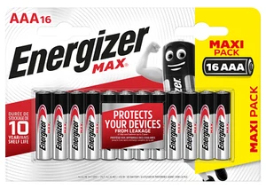 Energizer - Batería AAA alcalina máxima - 16 unidades - Imagen 1 de 2