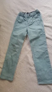 Jacadi 6 Years Light Blue Chino Pants For Boys Very Chic Spring/Summer - Picture 1 of 6