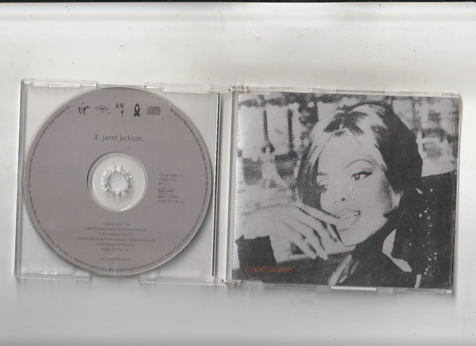 Janet Jackson- If- 6-Track-MCD - Bild 1 von 1