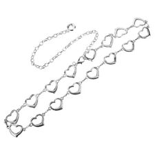  Silver Waist Chain Belts for Women Beads Chains Jewelry Miss Simple and Stylish
