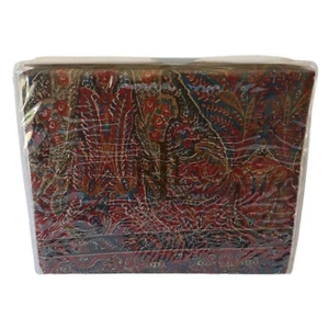 Ralph Lauren Twin Flat Sheet Bedford Hunt Paisley 100% Cotton USA Brand New NIP - Picture 1 of 6