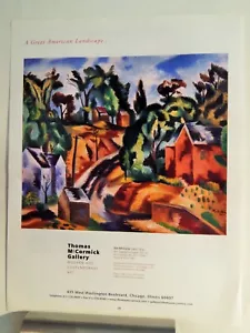 JAN MATULKA ART PIECE VTG ORIG 2000 ADVERTISEMENT - Picture 1 of 1